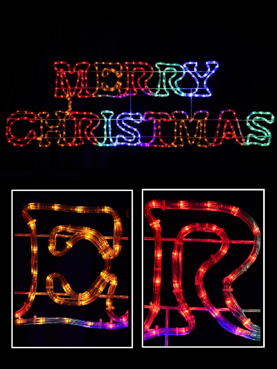 led christmas letters