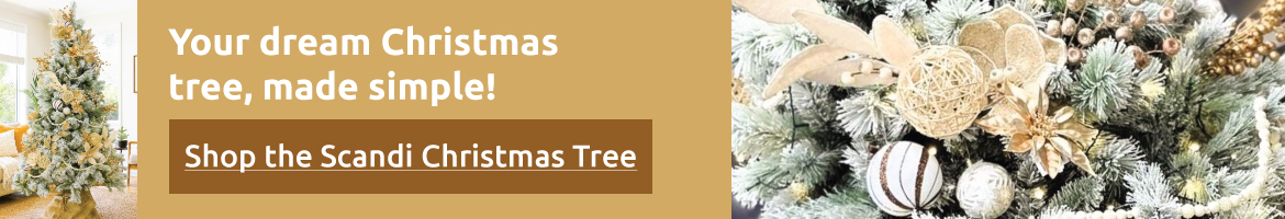 Shop Our Scandi Decorated Tree