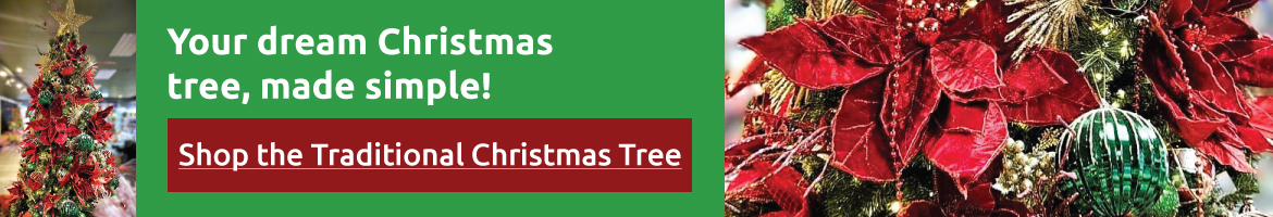 Shop Our Traditional Decorated Tree