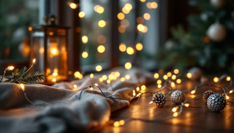 Where to String Up Your Light Rope Christmas Decorations? 