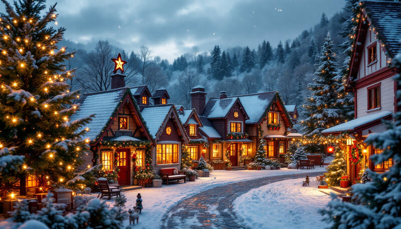 Creating the Perfect Christmas Village Scene