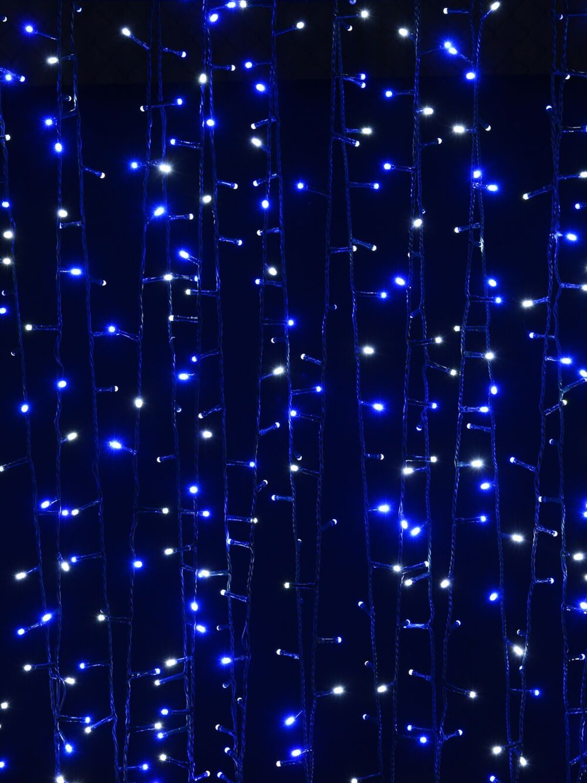 1000 Blue & Cool White LED String Fairy Lights 8 Function | 50m — image 3