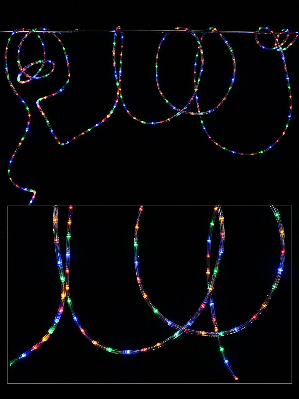 10m Outdoor Multi Colour LED Tube Rope Light | 8 Function Controller — image 3