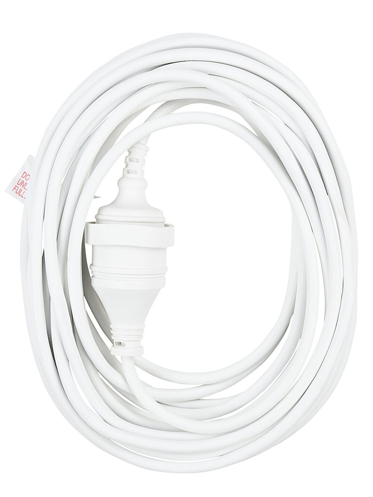 10m White Sansai Indoor Extension Cord | Extra Long Heavy Duty Power Lead — image 3