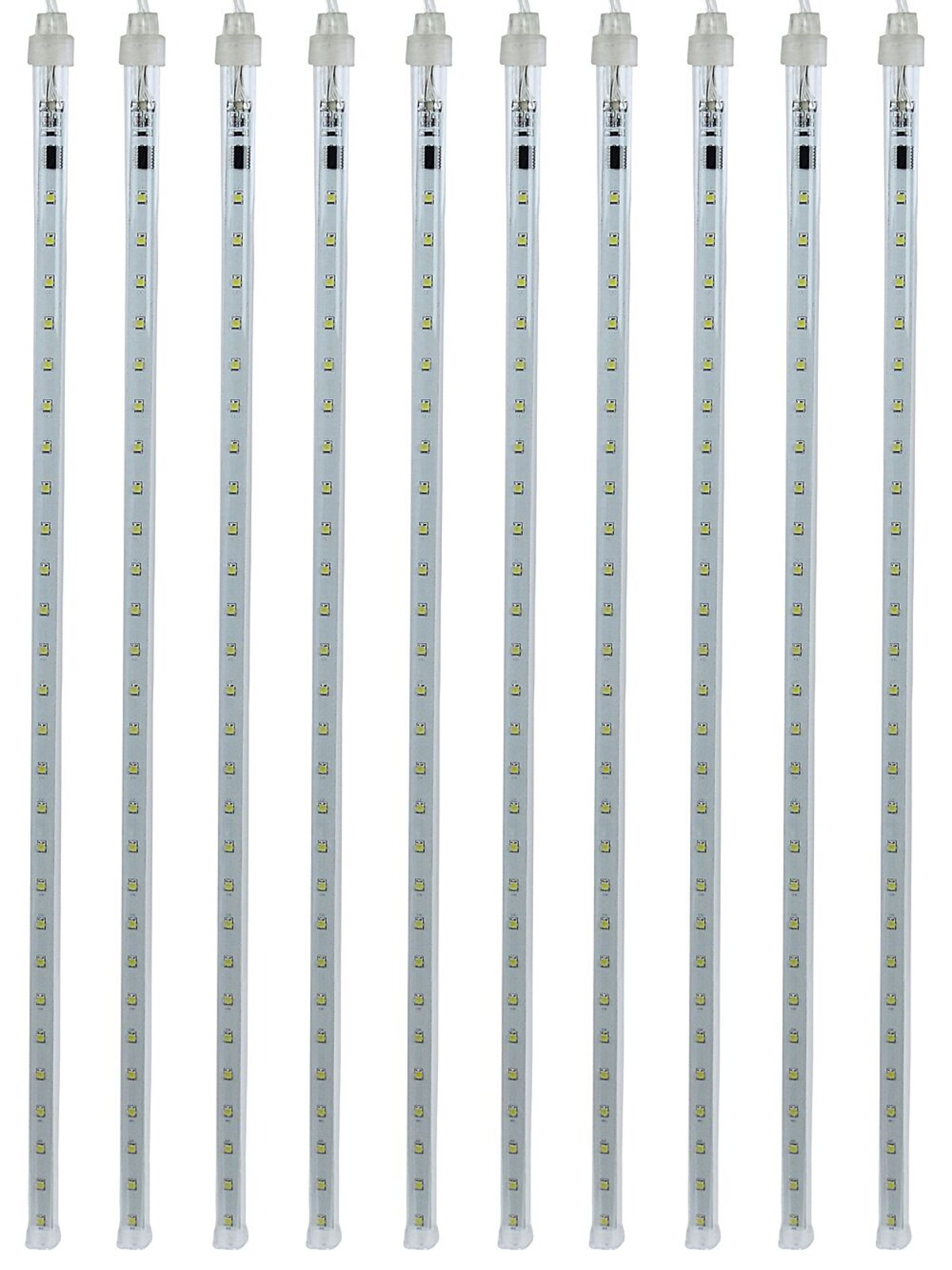 10x Meteor Shower Tube Icicle Lights 540 Snowing Cool White LED | 4.5m — image 6