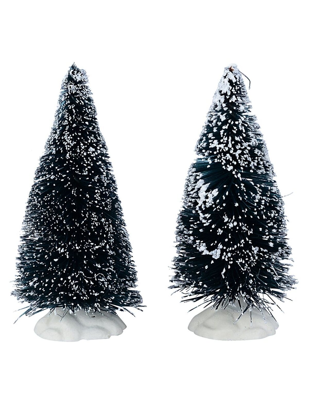 10x Posing Santa Claus & Snowy Pine Village Scene | 11cm Tree — image 10