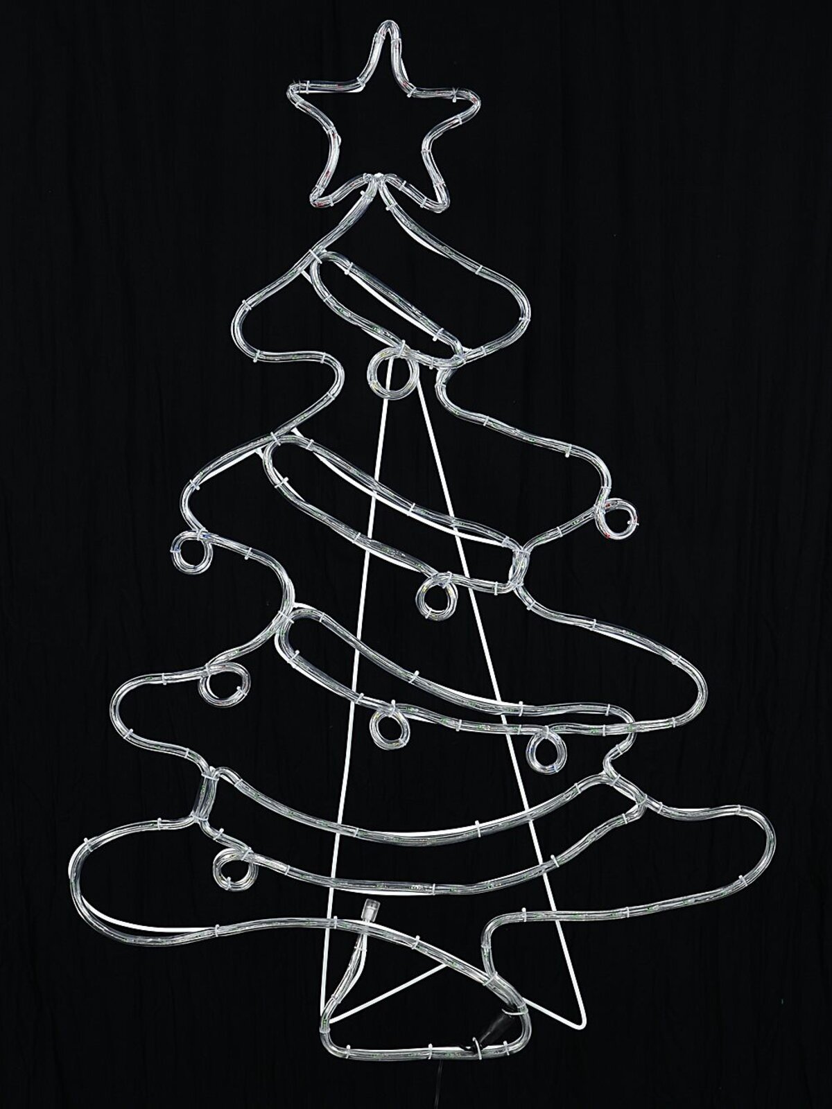 1.1m Green Christmas Tree With Multi Colour Decorations LED Light Display — image 5