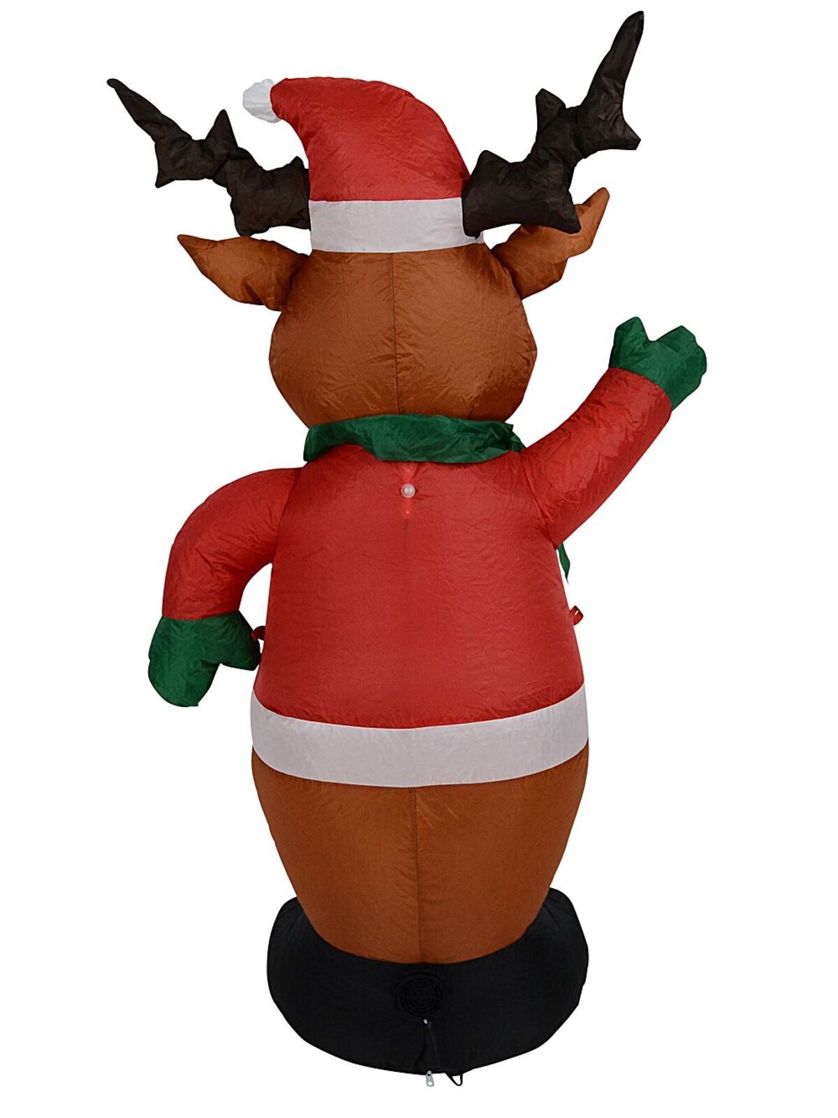 1.2m Adorable Waving Reindeer Illuminated Christmas Inflatable — image 5