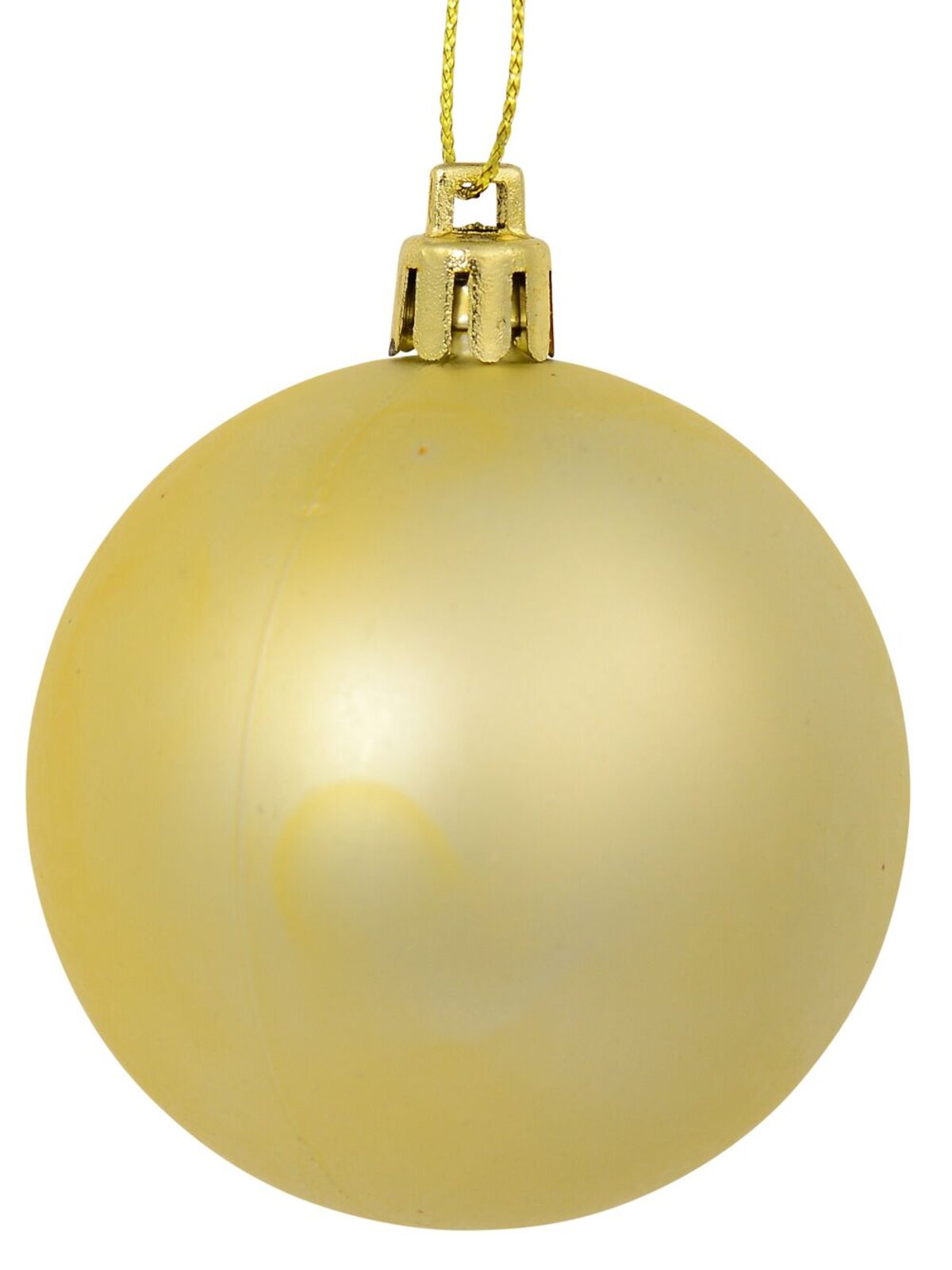 12x Timeless Gold Champagne & Pink Essential Metallic & Matte Bauble | 60mm — image 4