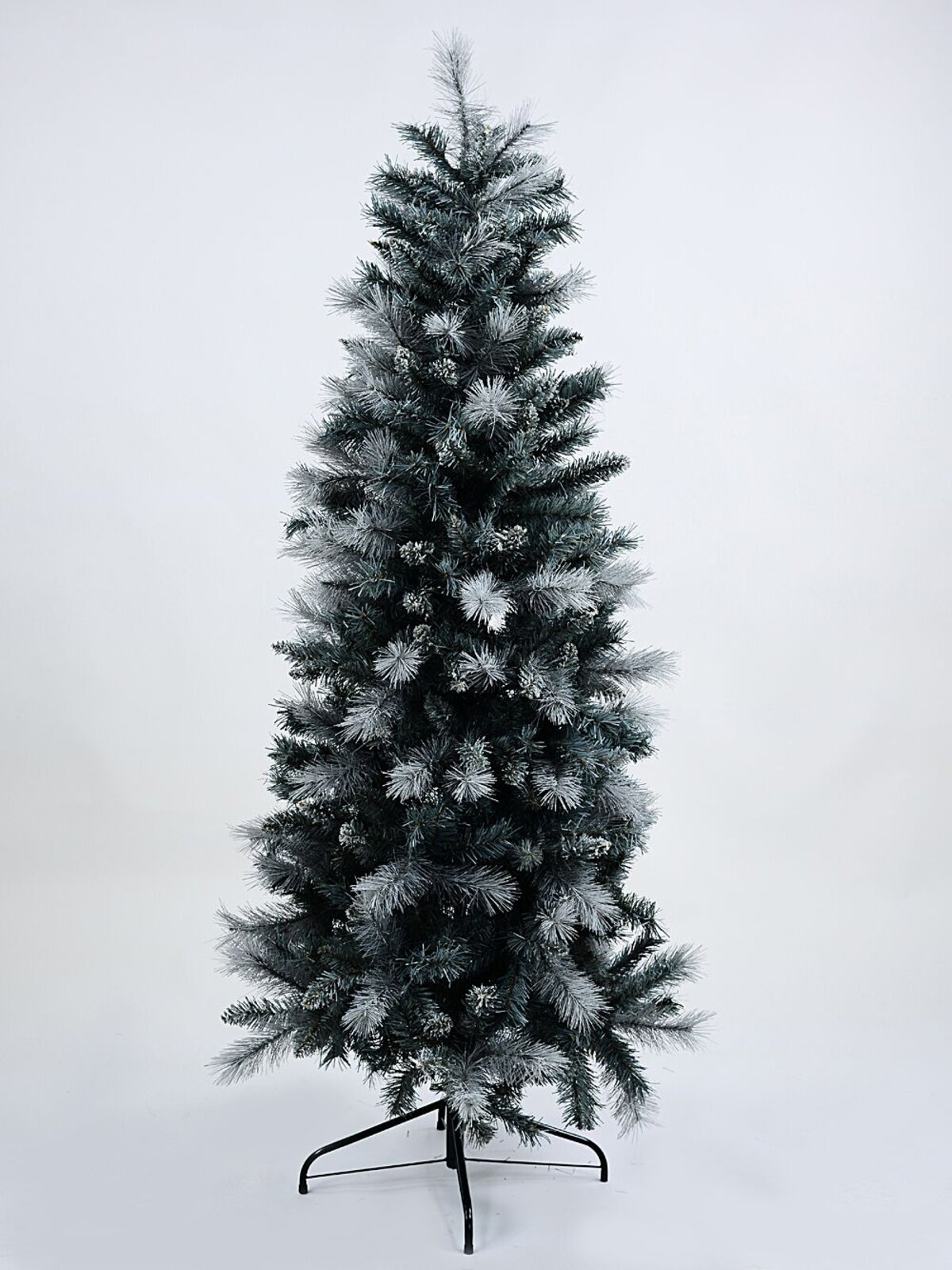 1.8m Gray River Arctic Christmas Tree With 562 Grey & White Tips — image 2