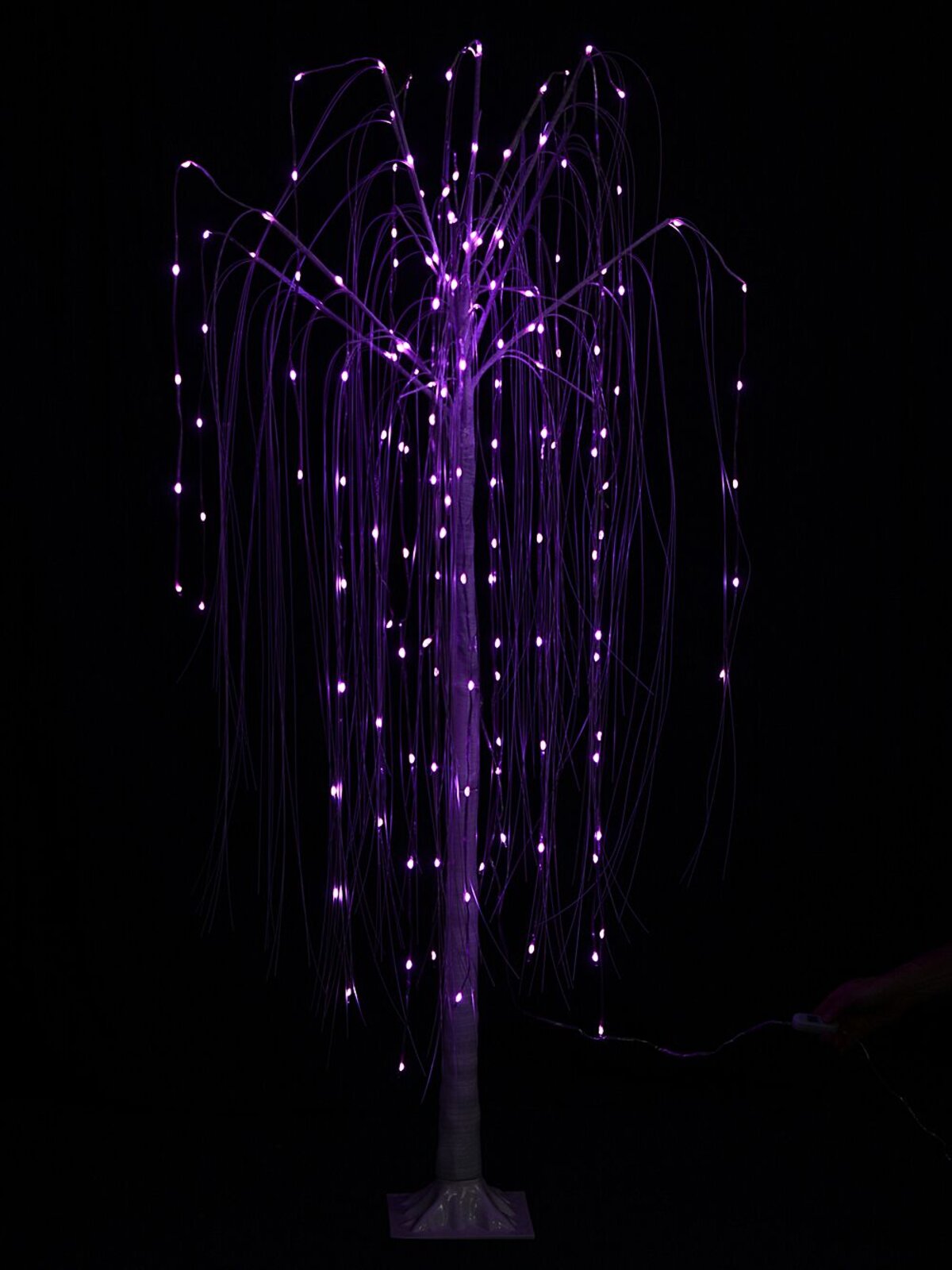 1.8m Multi Colour Digital LED Weeping Willow Outdoor Christmas Tree — image 6