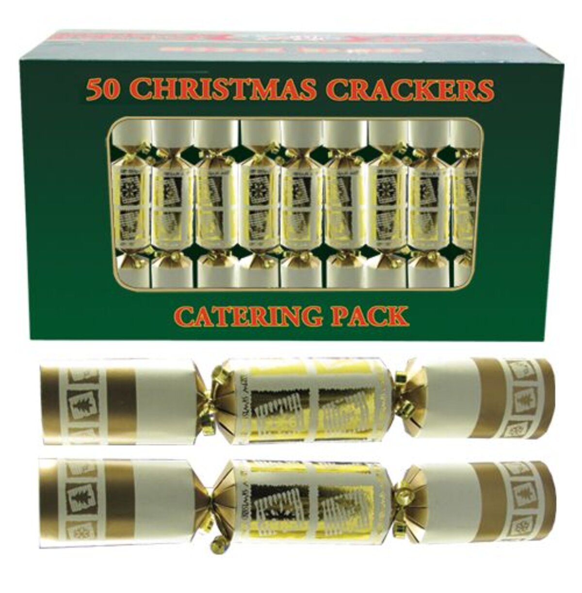Gold & ivory Bulk Catering Pack Bon Bons  - 50 x 28cm