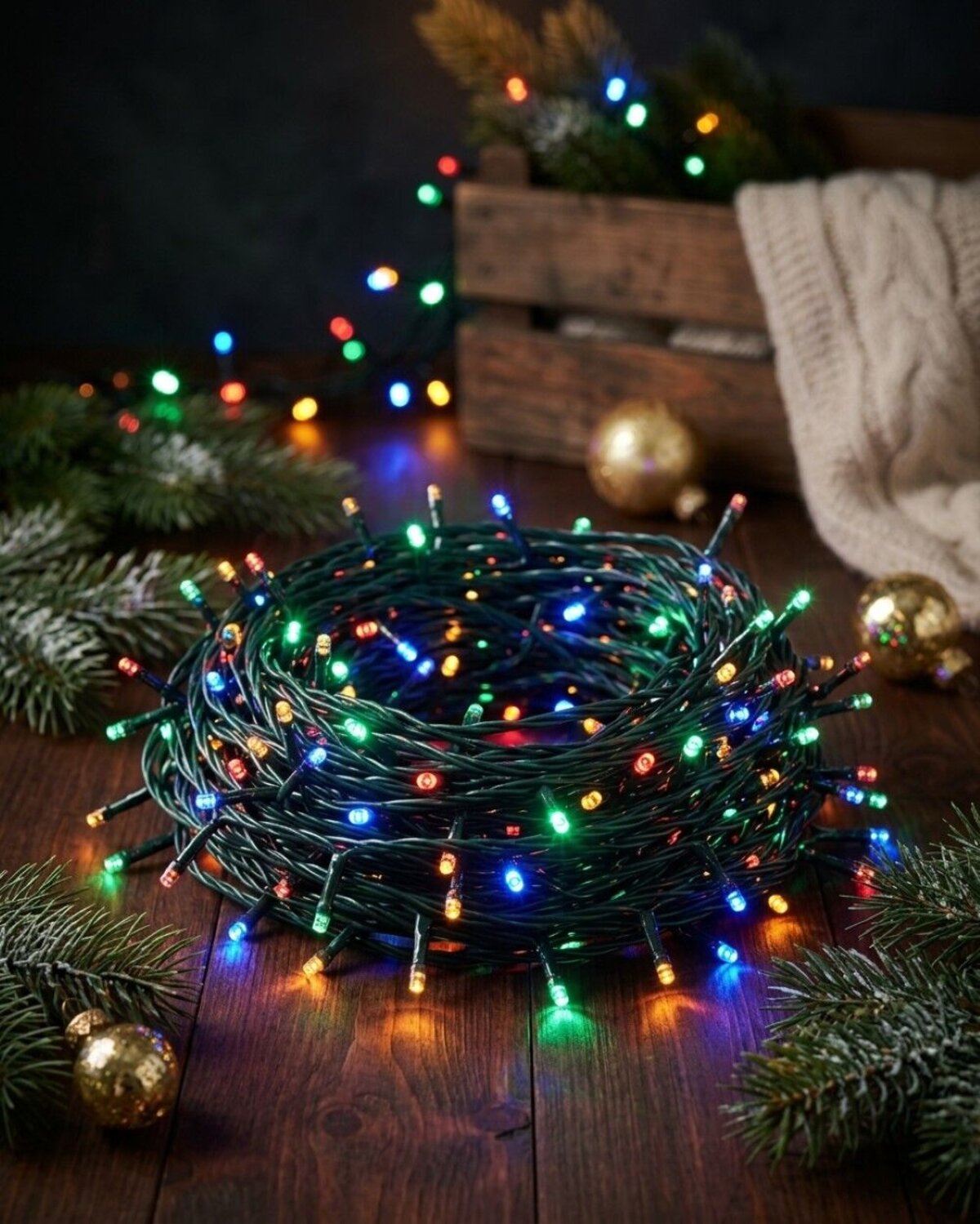 1000 Multi Colour LED String Fairy Lights 8 Function | 50m — image 2