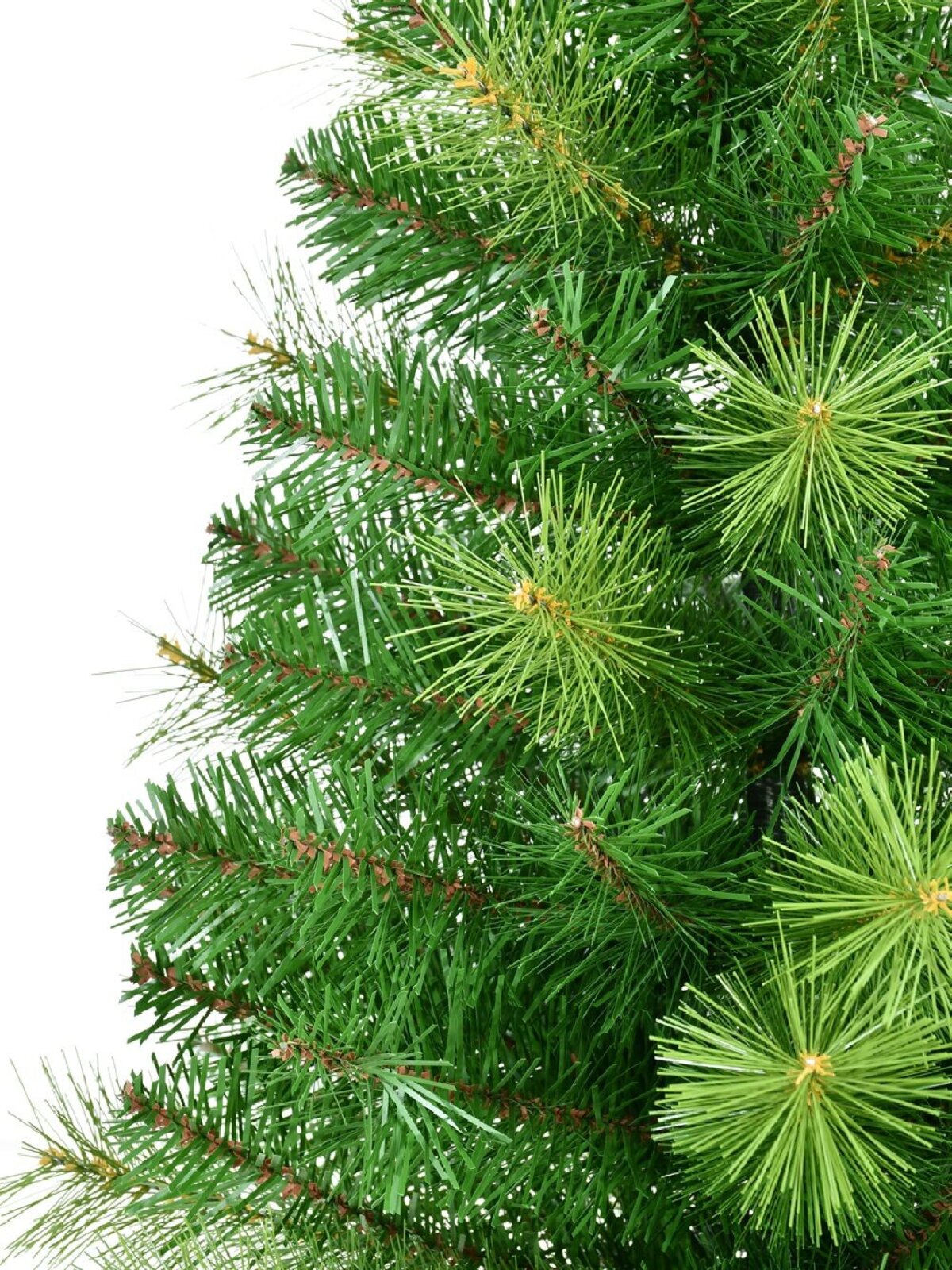 65cm Balsam Pine & Fir Needle Tabletop Tree | 104 Tips & Burlap Base — image 5