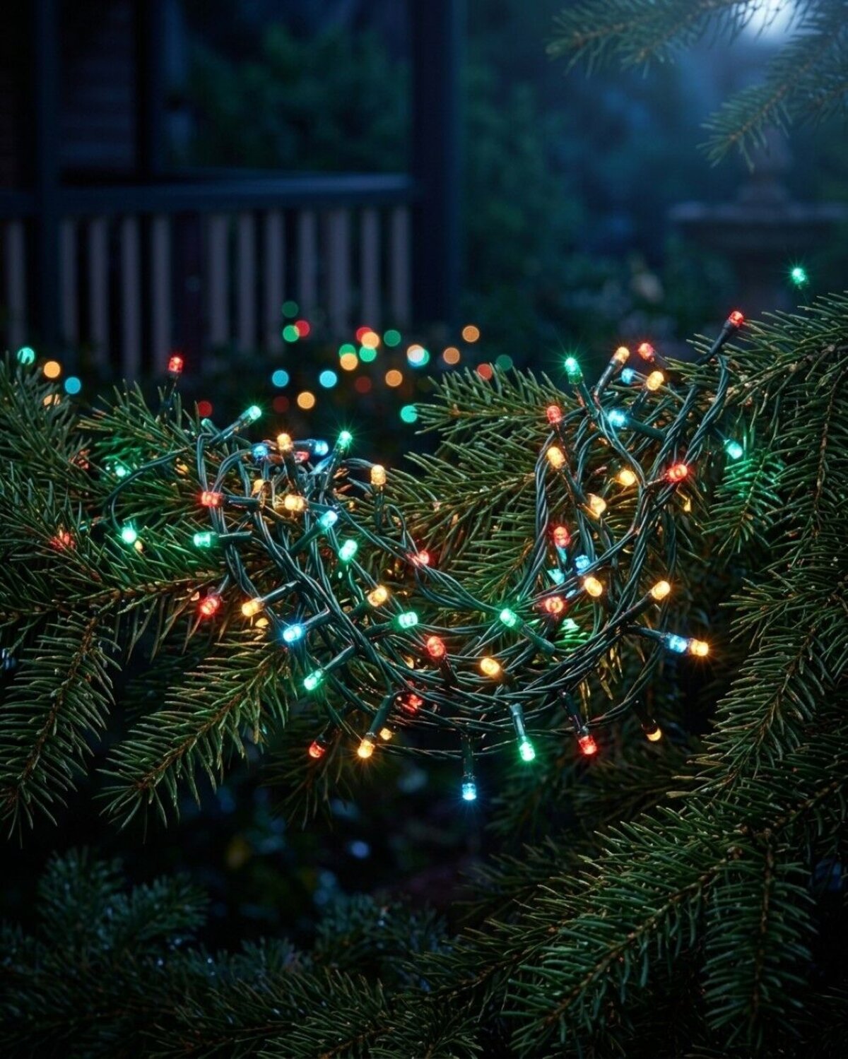 1000 Multi Serene Colour LED String Fairy Lights 8 Function With Timer | 50m — image 4