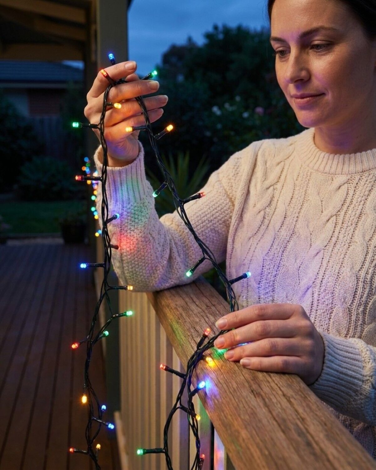 500 Multi Colour LED Solar String Fairy Lights 8 Function | 50m — image 3