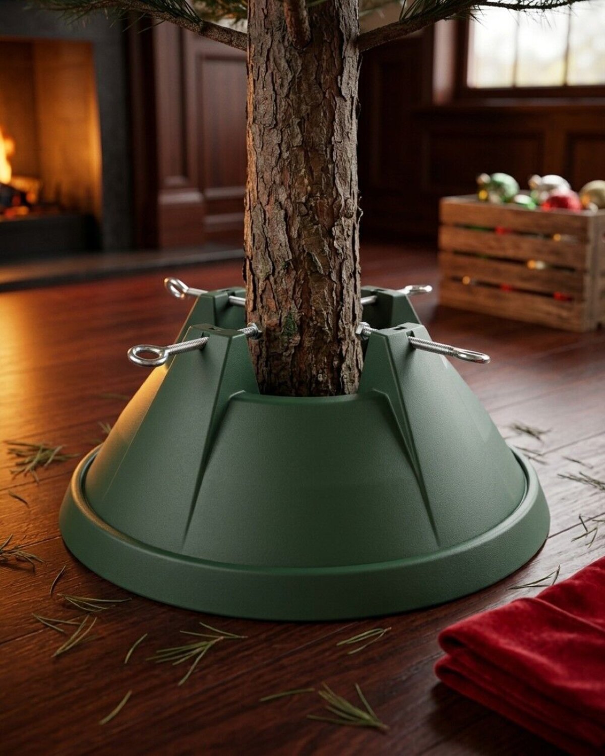 Extra Large Real Christmas Tree Stand 3.3L | For Live Trees Up To 2.8m Trees — image 4