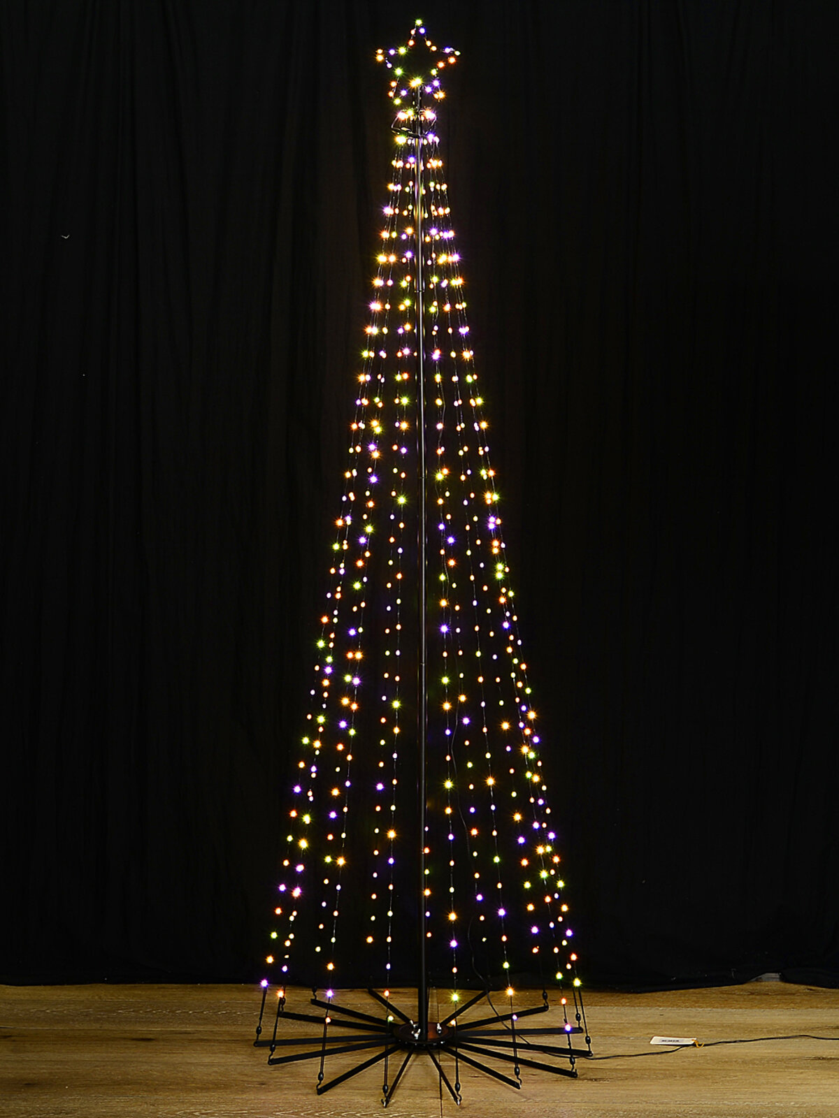 2.1m Aurora Dynamic Dual Colour LED Outdoor Conical Tree | 580 Lights — image 5