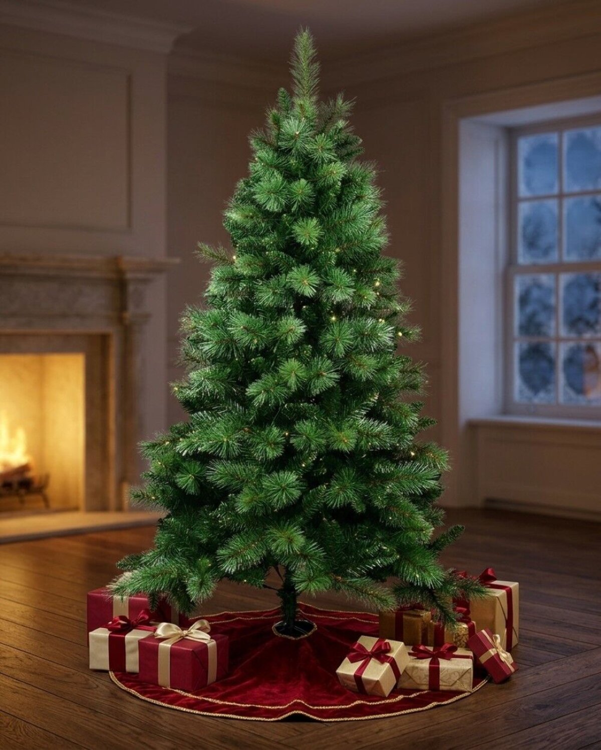 2.3m Weymouth Dual Leaf Christmas Tree | 1383 Tips & Hinged Branches — image 2