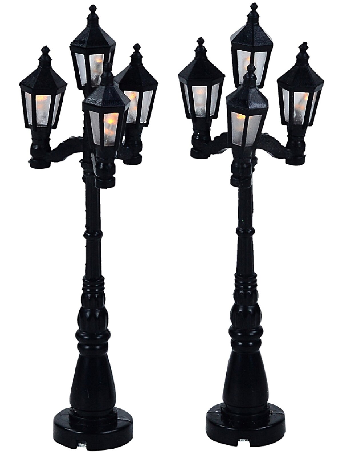 2x LED Victorian Street Lantern Village Accessories | 11cm — image 4
