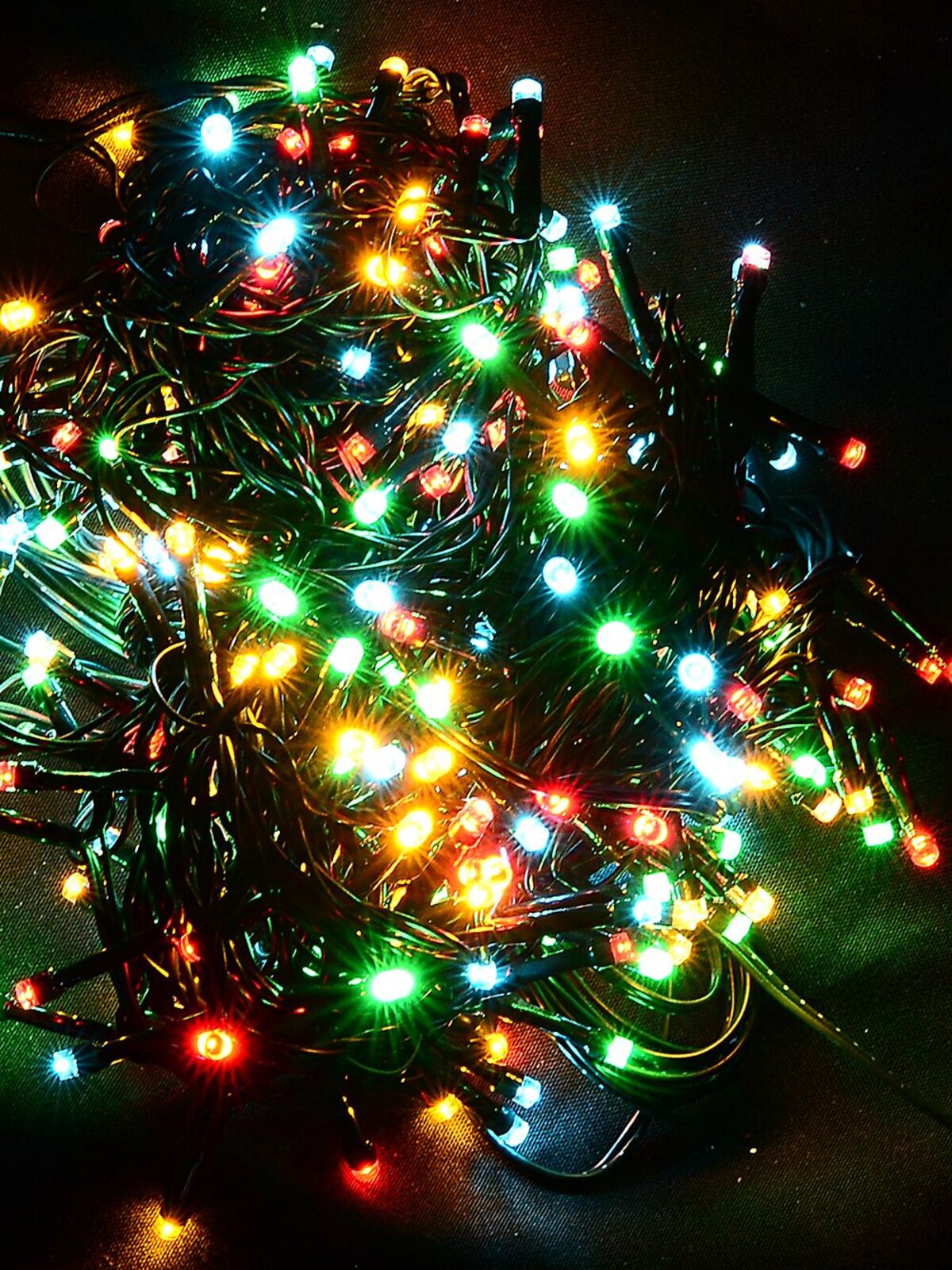 300 Multi Serene Colour LED String Fairy Lights 8 Function With Timer | 15m — image 3