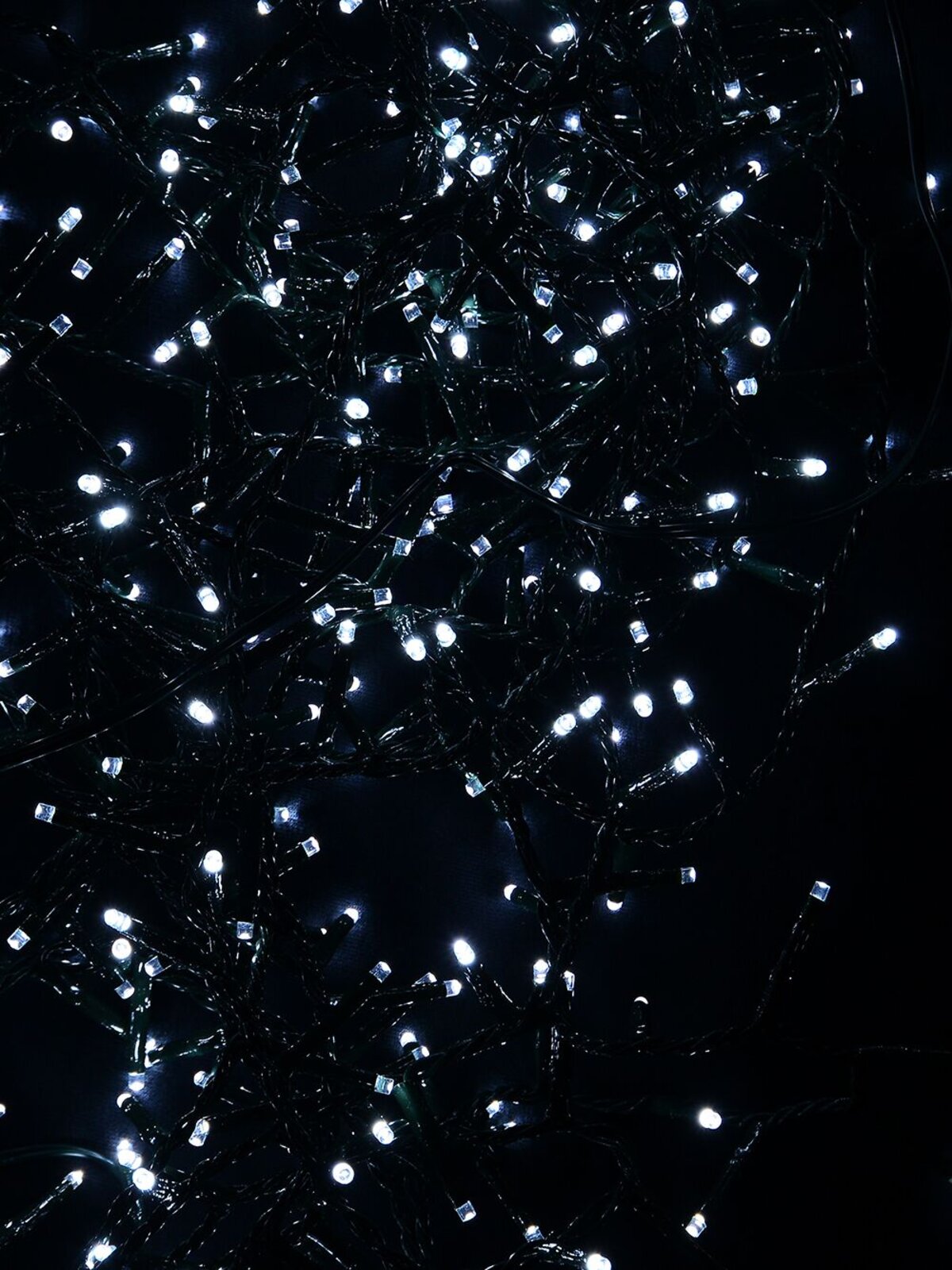 350 Cool White LED Concave Bulb USB String Lights - 9m — image 3