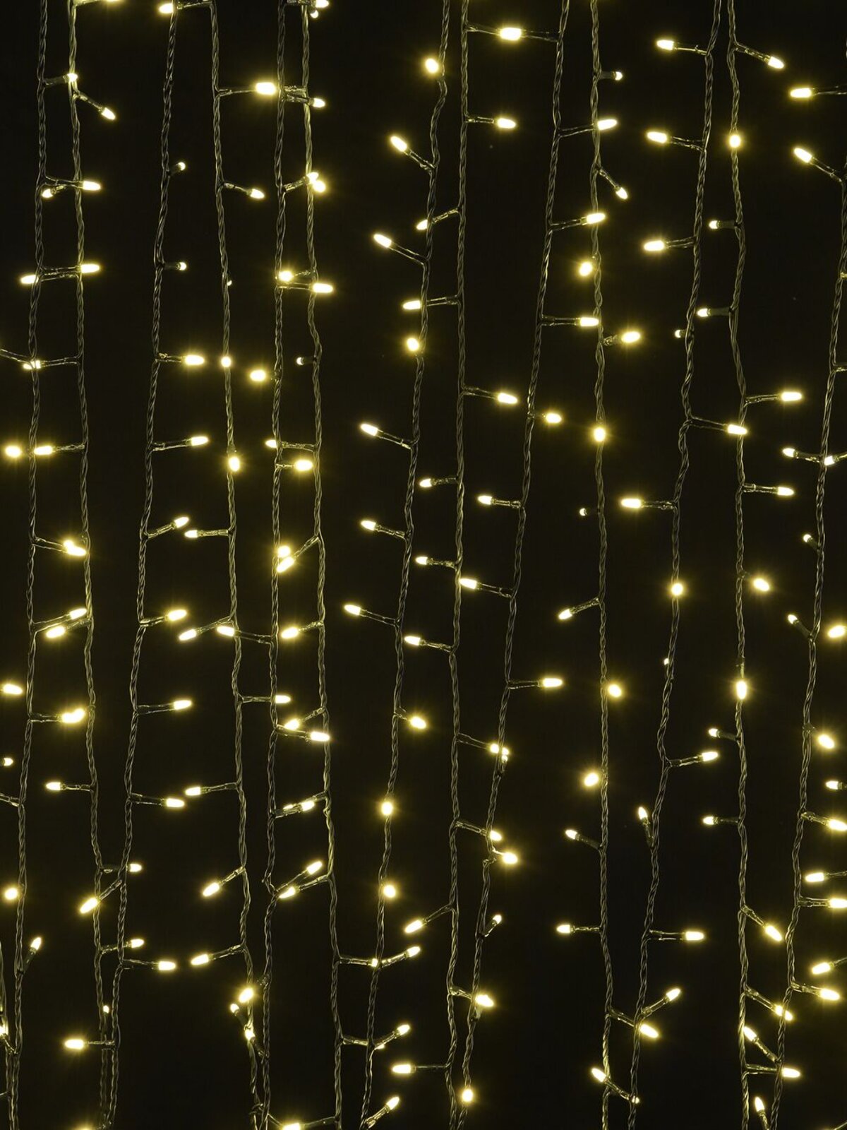 350 Warm White LED Bullet Bulb String Lights - 17.5m