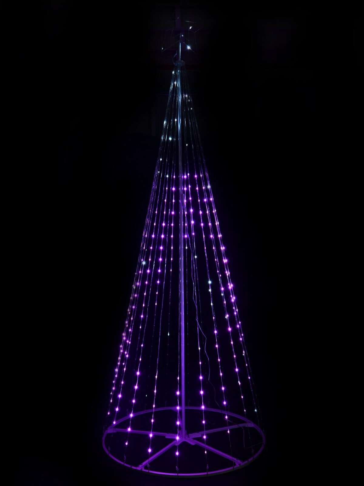 3.6m Outdoor Digital LED Gigantic Conical 3D Christmas Tree With App Control — image 10