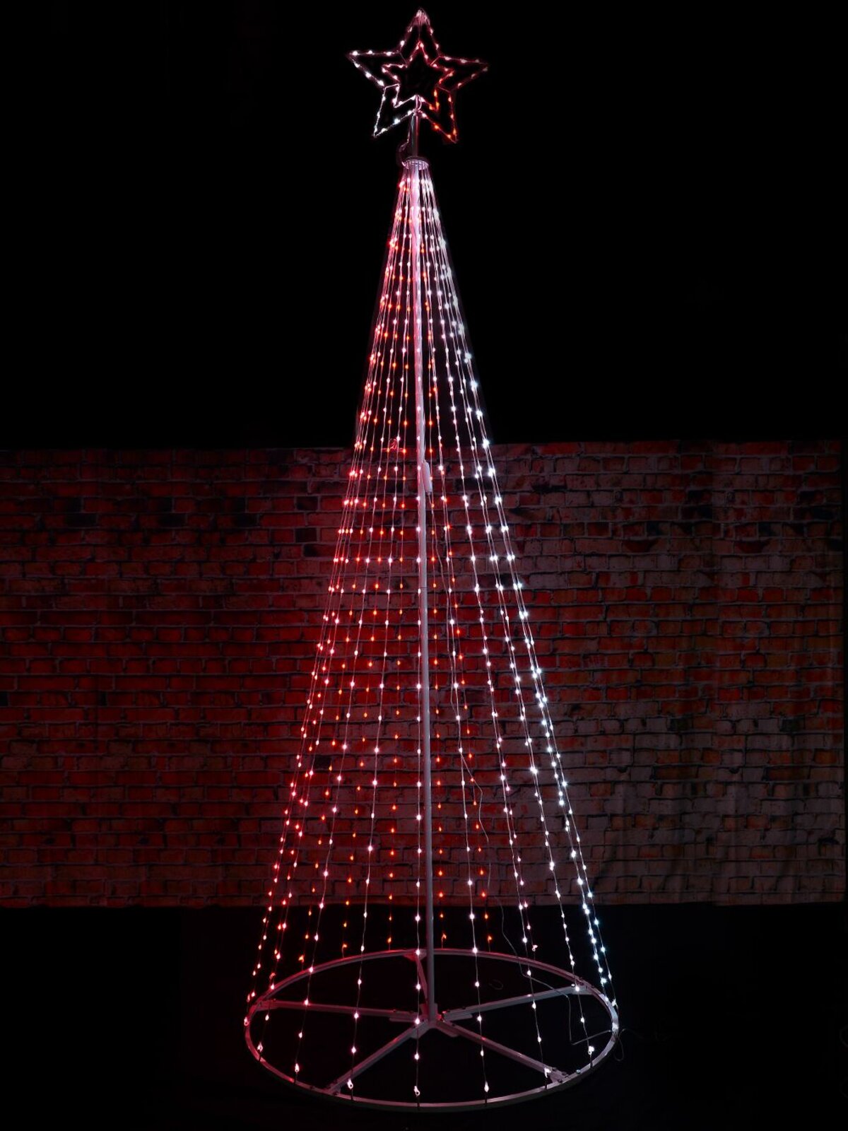 3.6m Outdoor Digital LED Gigantic Conical 3D Christmas Tree With App Control — image 11