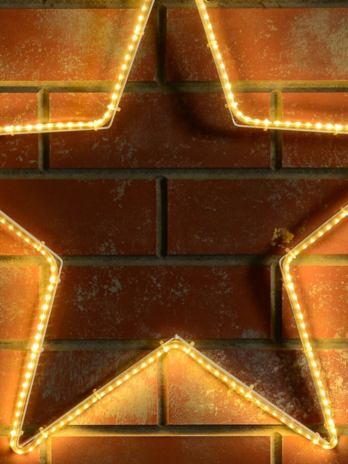 55cm Christmas Star SMD Strip With Warm White LED Light Display — image 3
