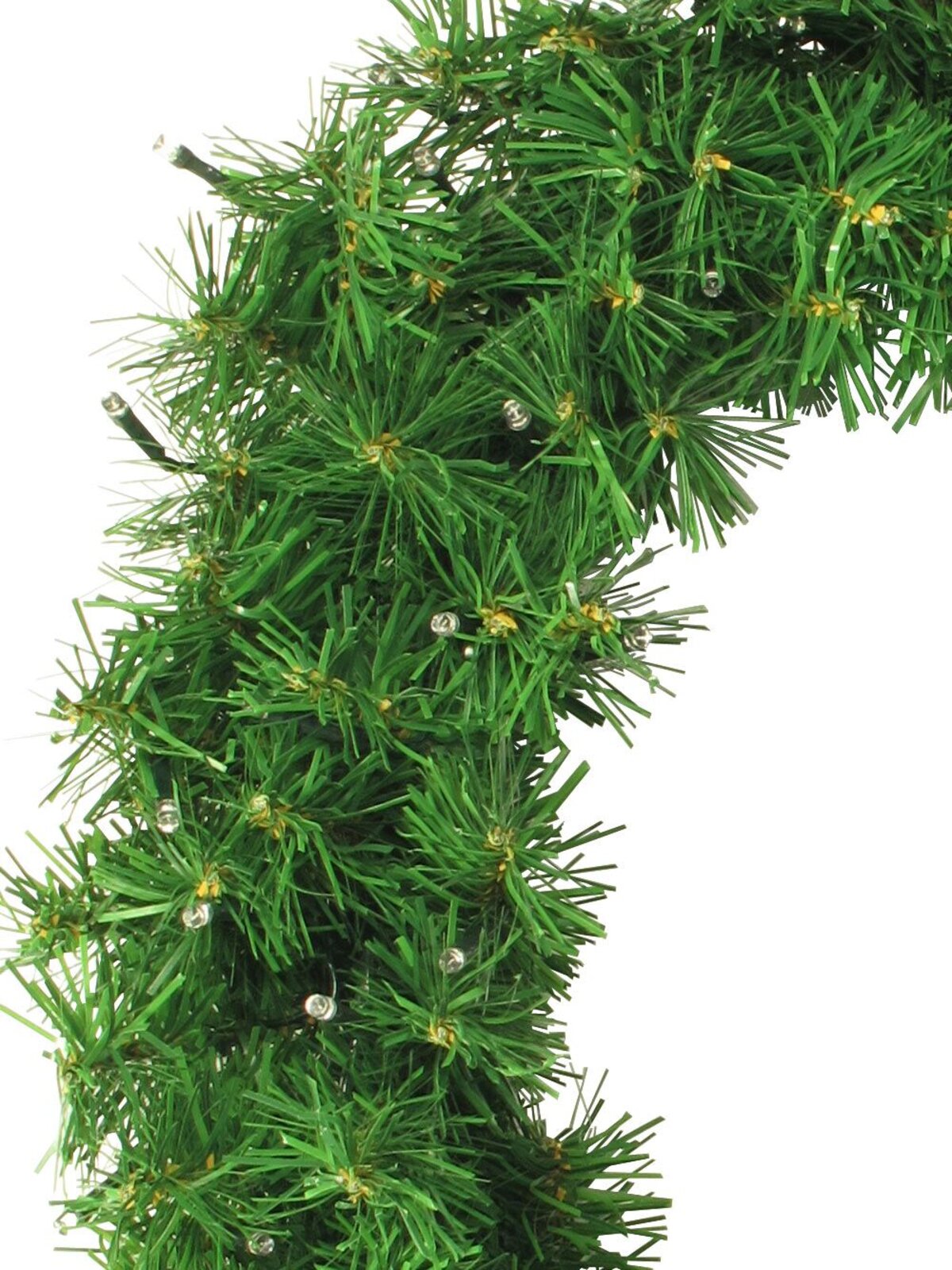 60 Multi Colour Lighting Connect LED Pine Wreath - 50cm — image 3