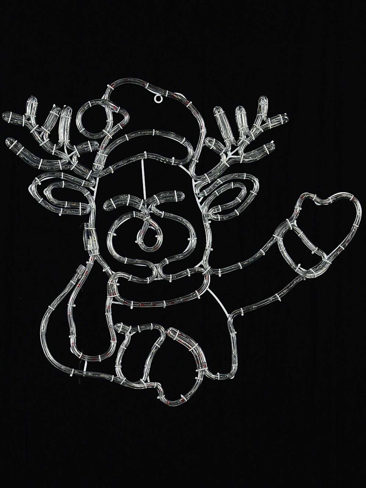 67cm Dynamic Greeting Reindeer Outdoor Christmas LED Light Display — image 3