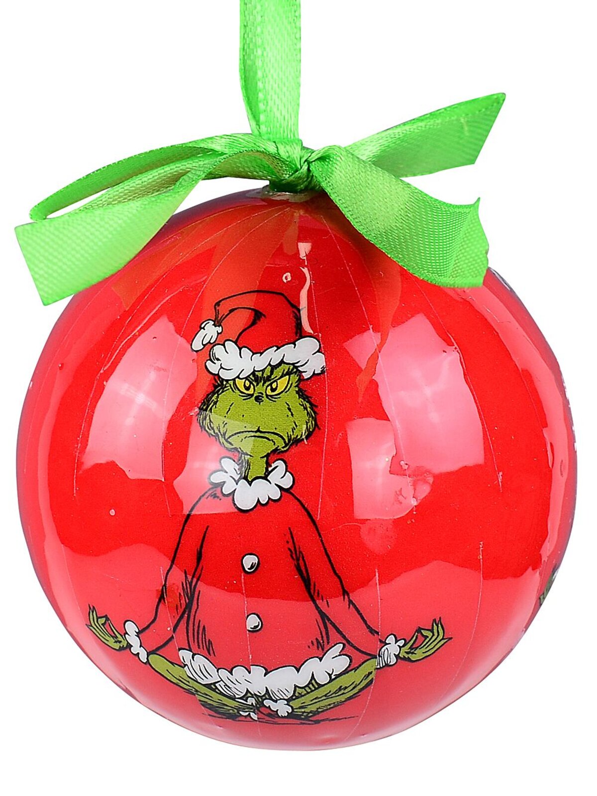6x Whimsical Red & Green Essential Grinch Boxed Baubles | 70mm — image 8