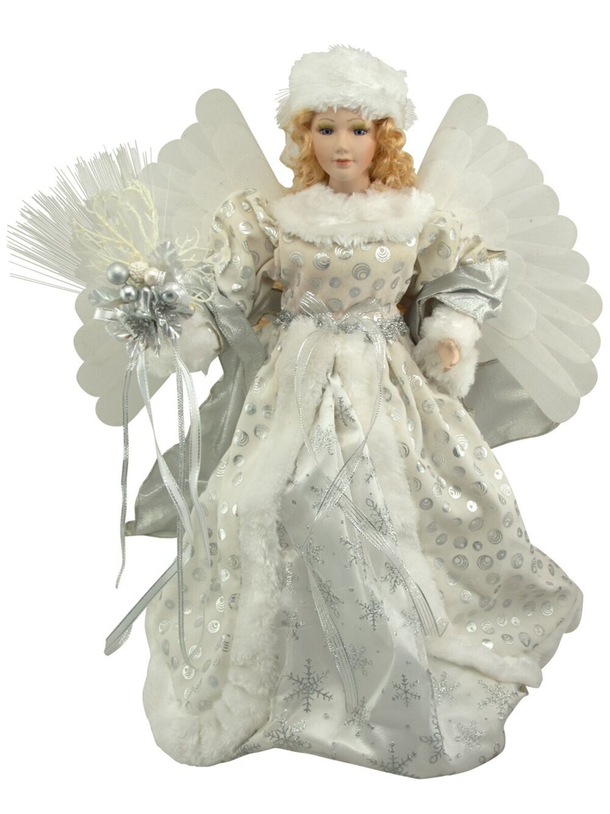 Angel With Harp Fibre Optic Animation - 47cm — image 2