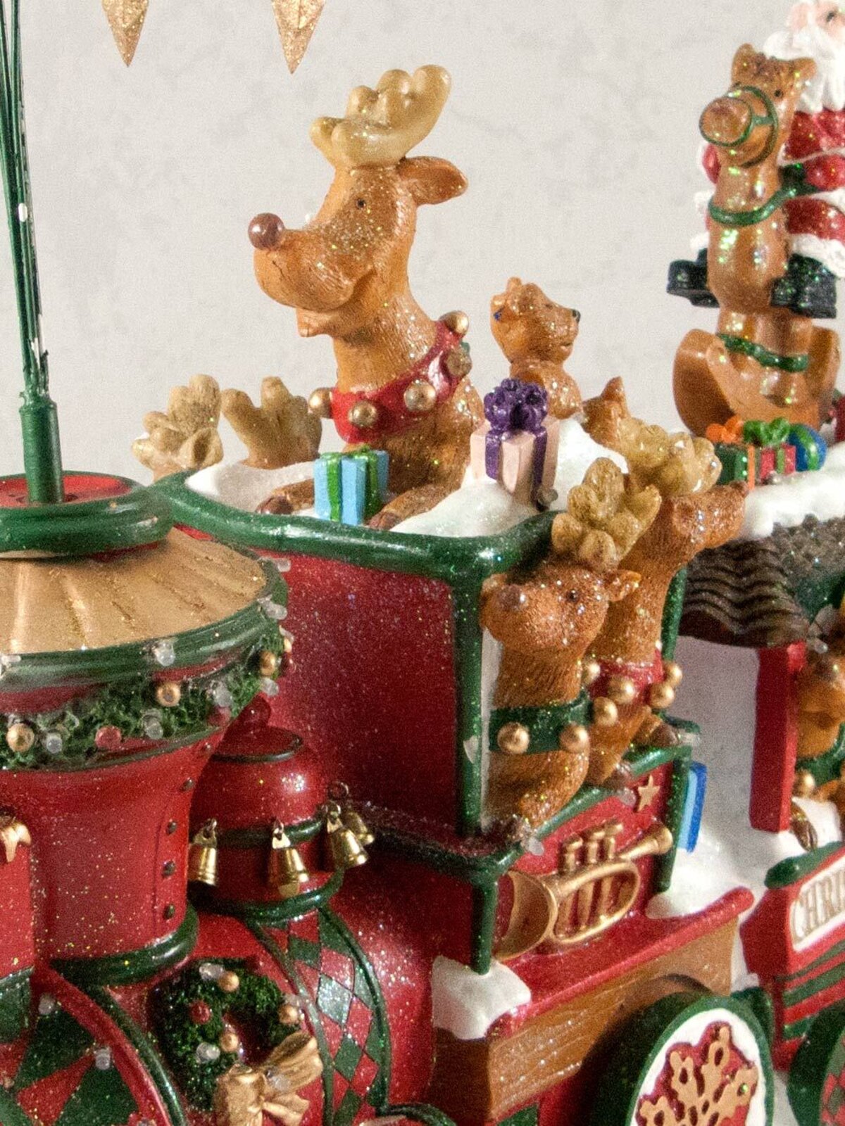 Animated Led Resin Christmas Express - 39cm
