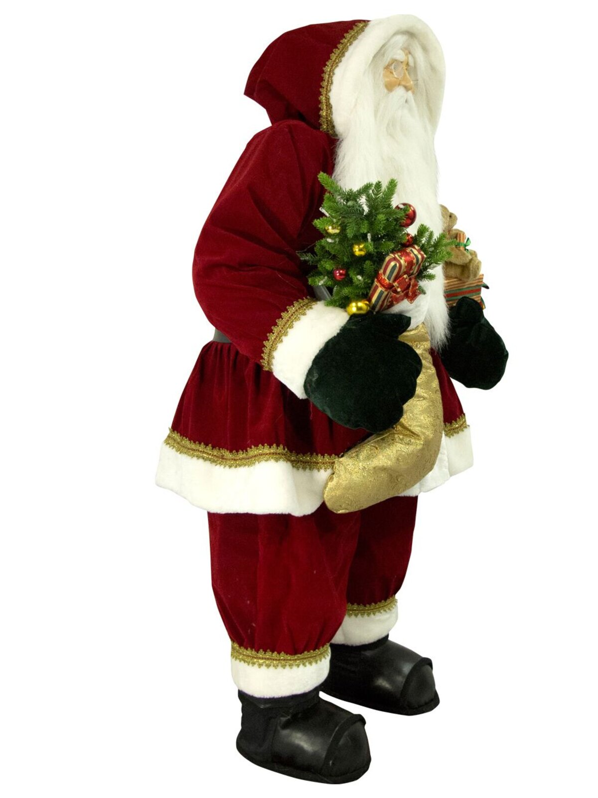 Auto Inflating Life Like Santa With Illuminated Tree - 1.5m — image 6
