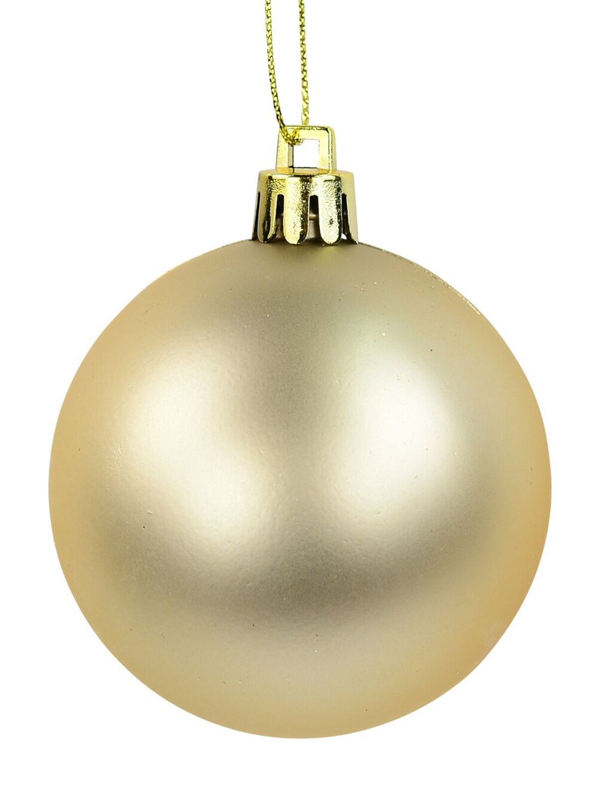 Blush Pink, Gold & Soft Pink Bauble Set in Gloss, Matte & Glitter - 12 x 60mm