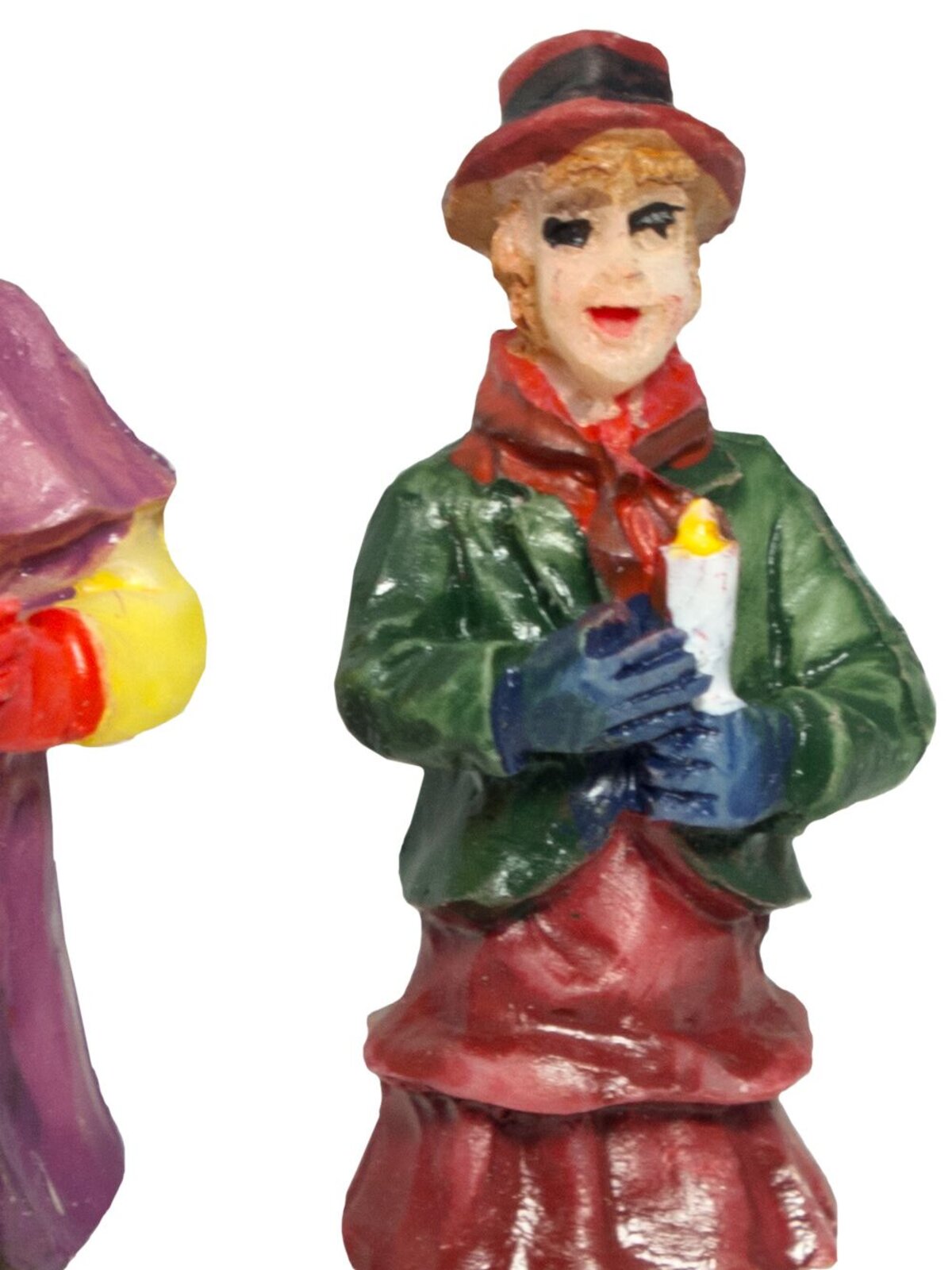 Carol Singing Family & Christmas Tree Figurine - 3 pieces — image 7