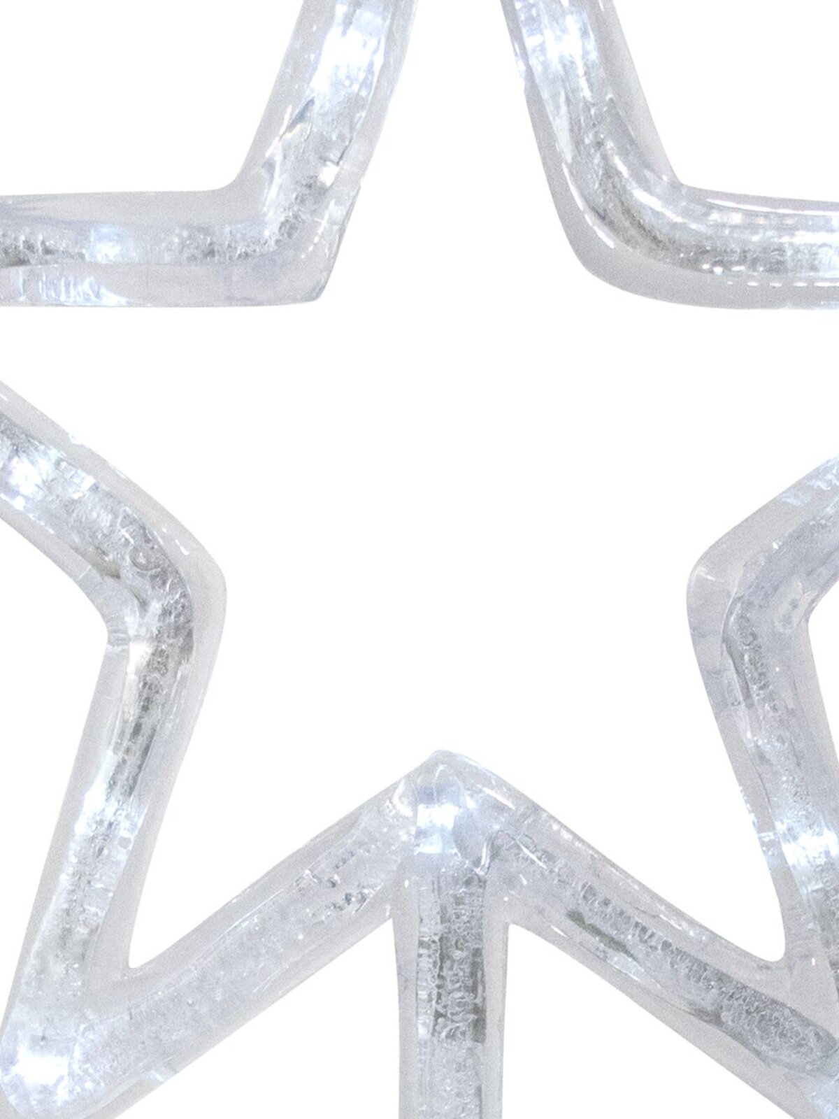 Cool White LED Standing Star Ornament - 40cm — image 2