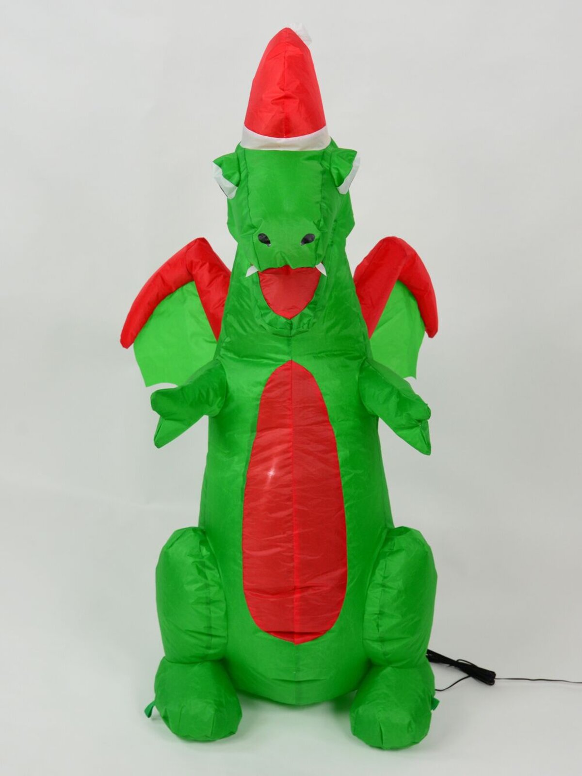 Cute But Very Scary Baby Christmas Dragon Illuminated Inflatable - 1.2m