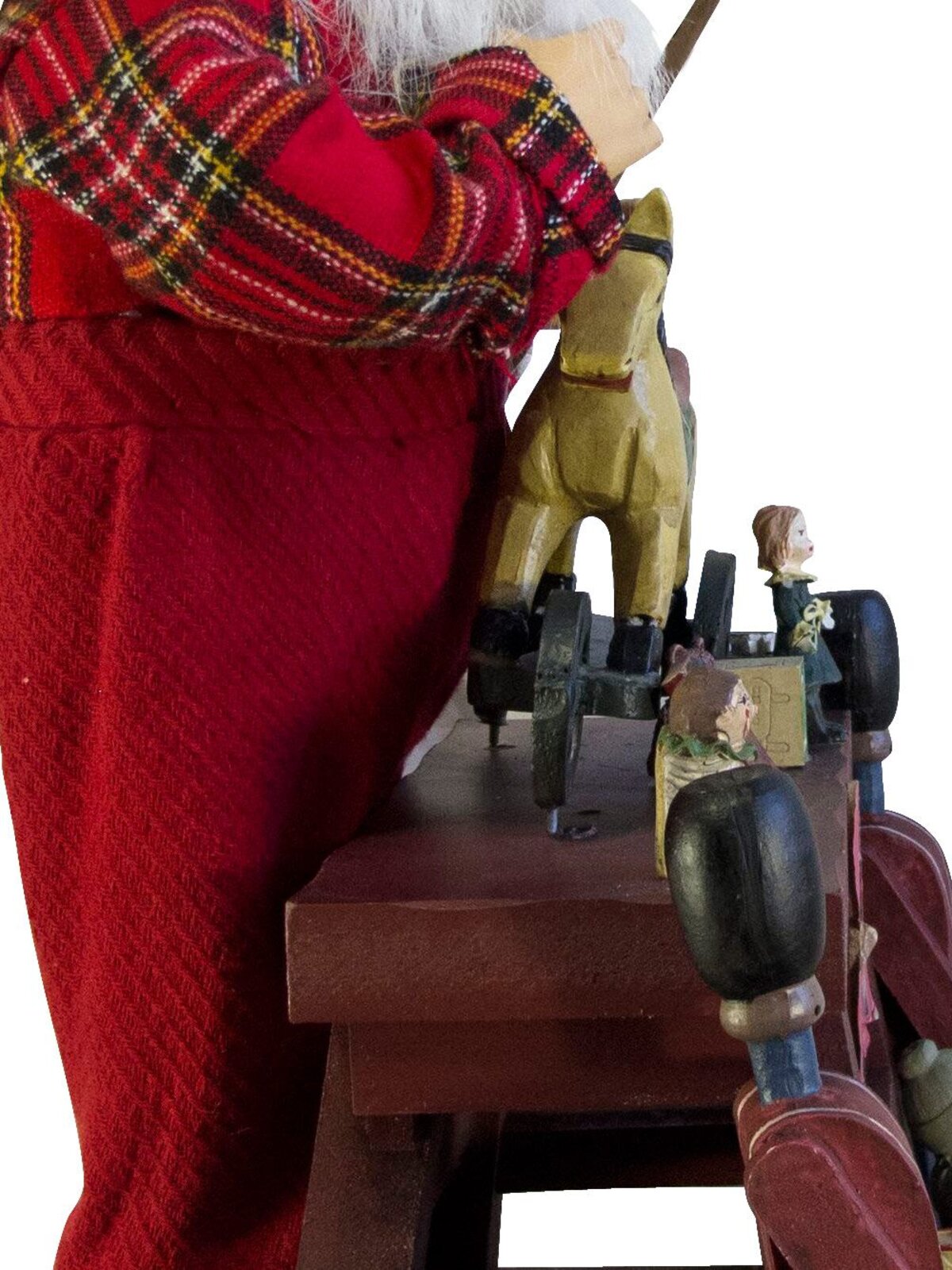 Decorative Santa At Workshop Desk With Toys - 55cm — image 8