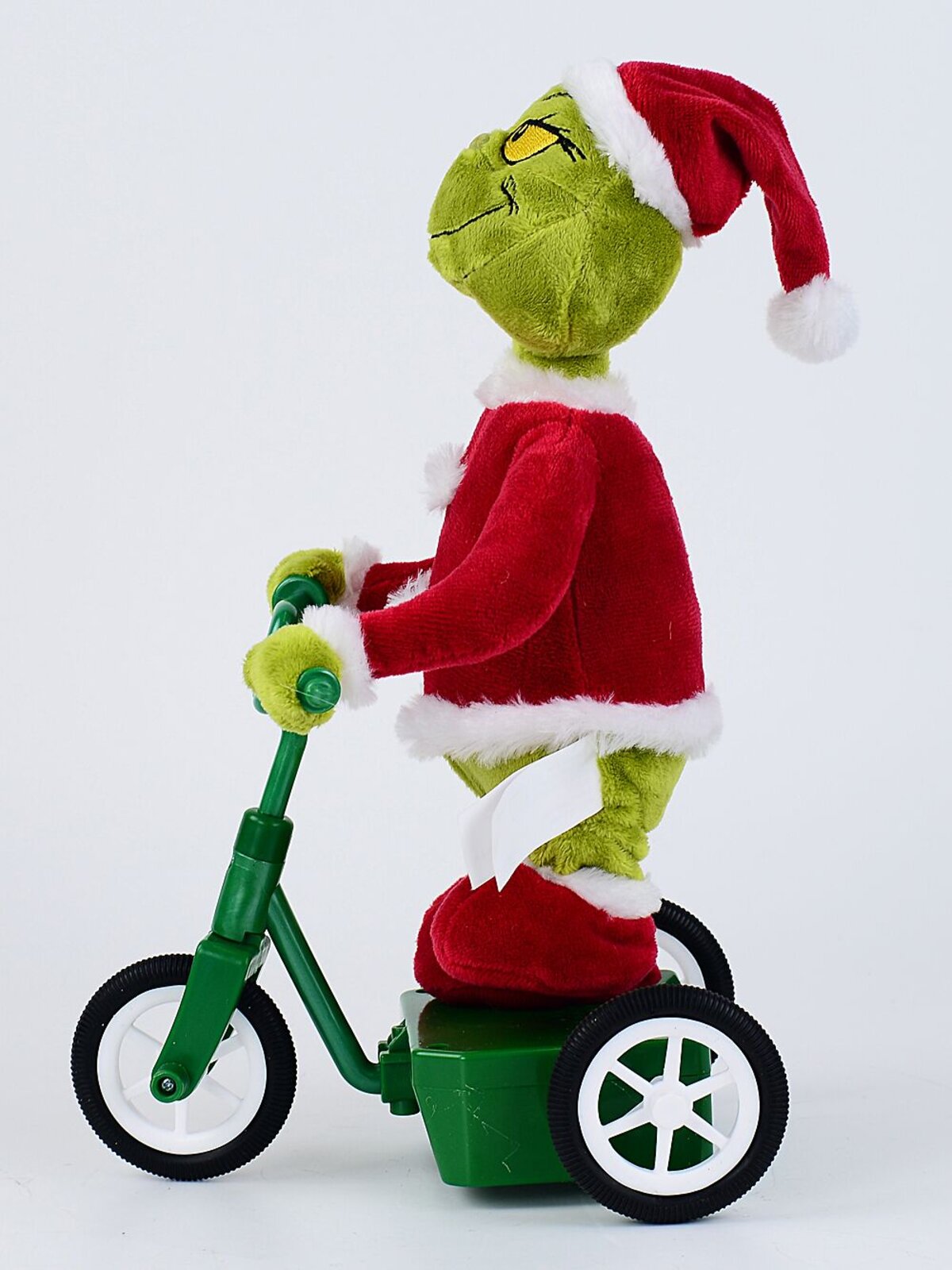 Dr. Seuss Official Animated Singing & Scooting Mr Grinch Tricycle Toy | 31cm — image 4