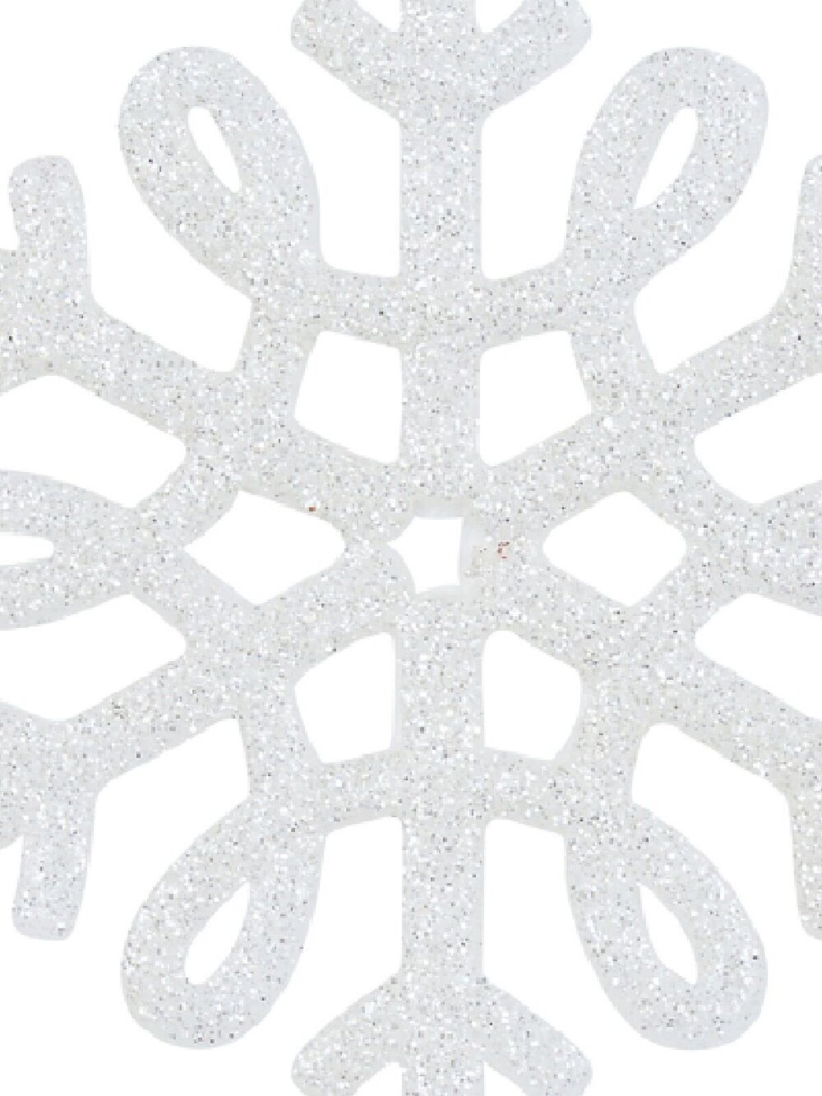 Dynamic Iridescent Frost Giant Snowflake Ornament | 30cm — image 3