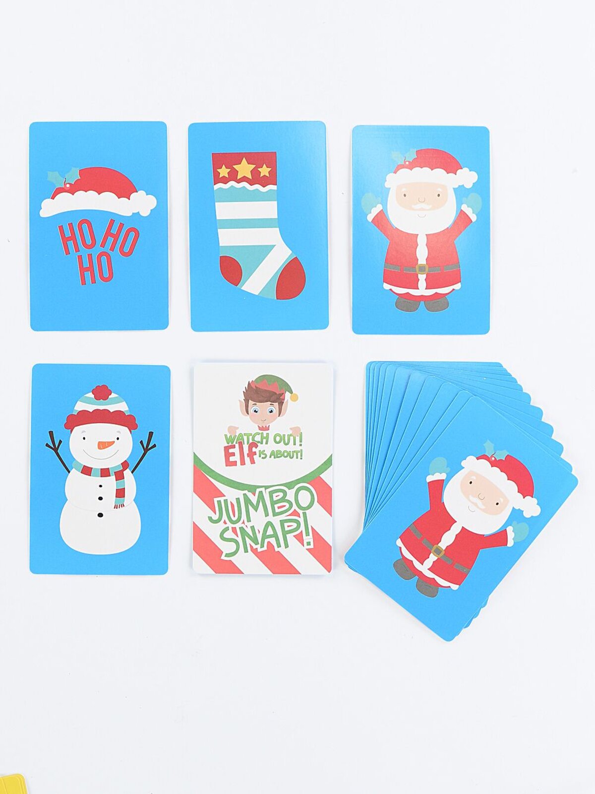 Elf Jumbo SNAP! Fun Matching Christmas Card Game - 2-8 Players — image 3