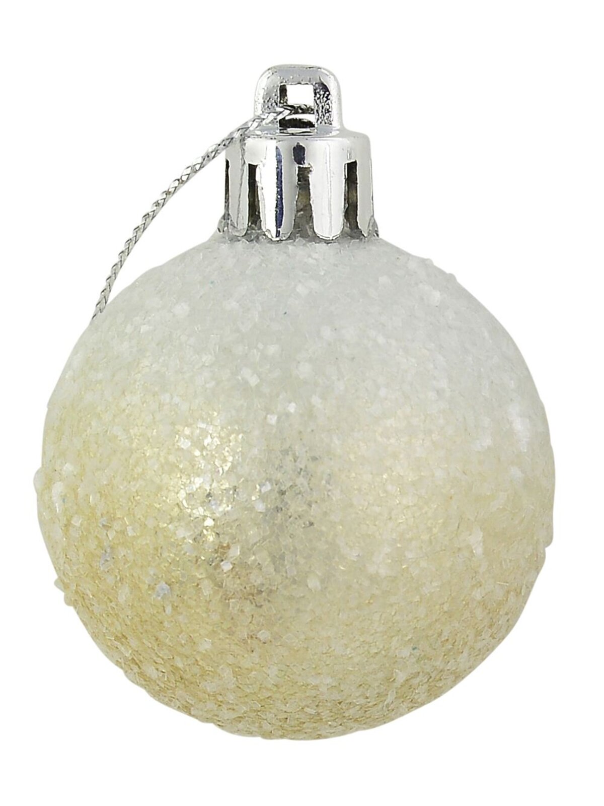 Gradated Lime, Turquoise, Pink & Gold With White Baubles - 12 x 40mm