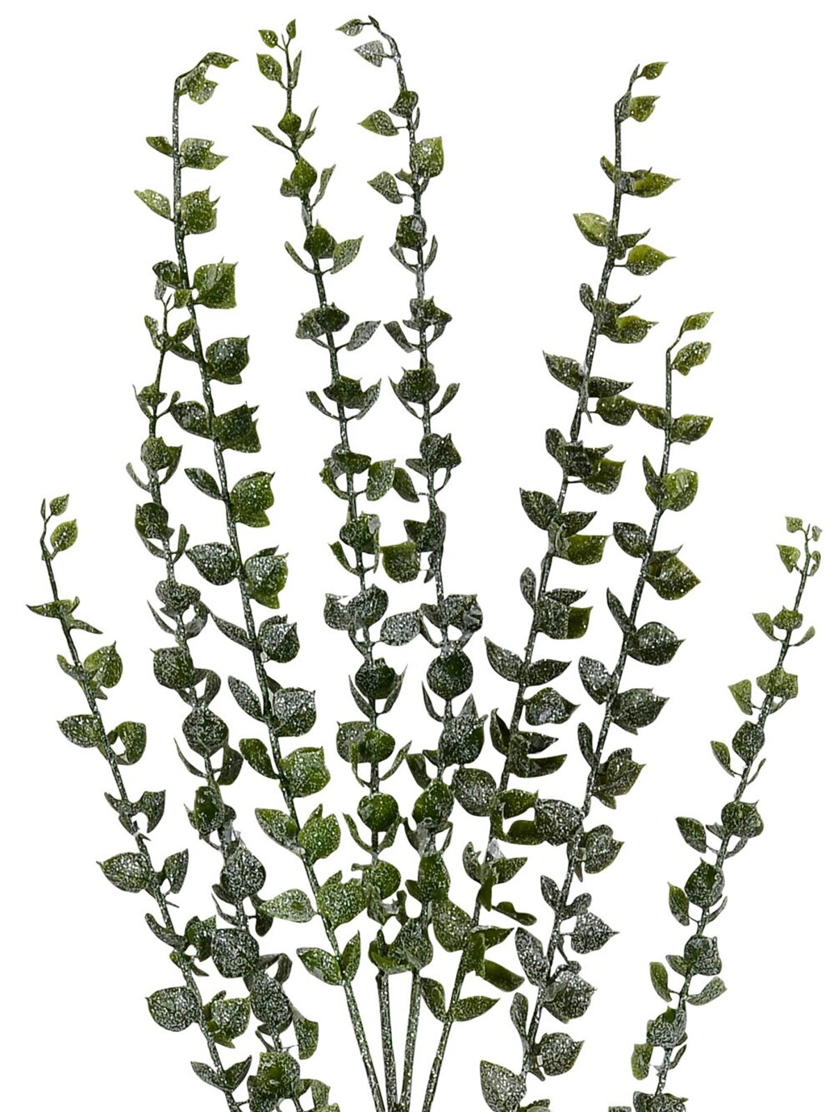 Green Baby Blue Eucalyptus Leaves Decorative Christmas Spray Stem - 80cm — image 3