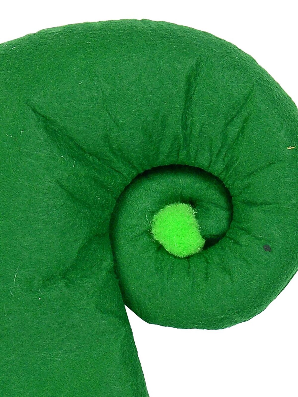 Green Curl Top Felt Traditional Christmas Elf Hat - One Size Fits Most