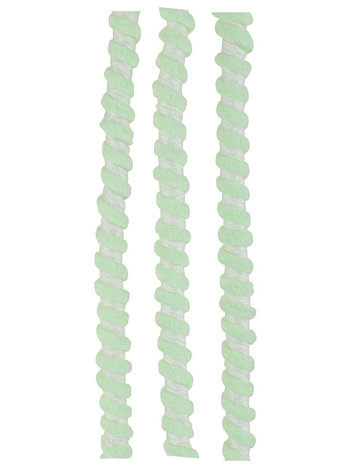 Green & White Candy Swirl Whimsical Monumental Wired Garland | 1.3m — image 3