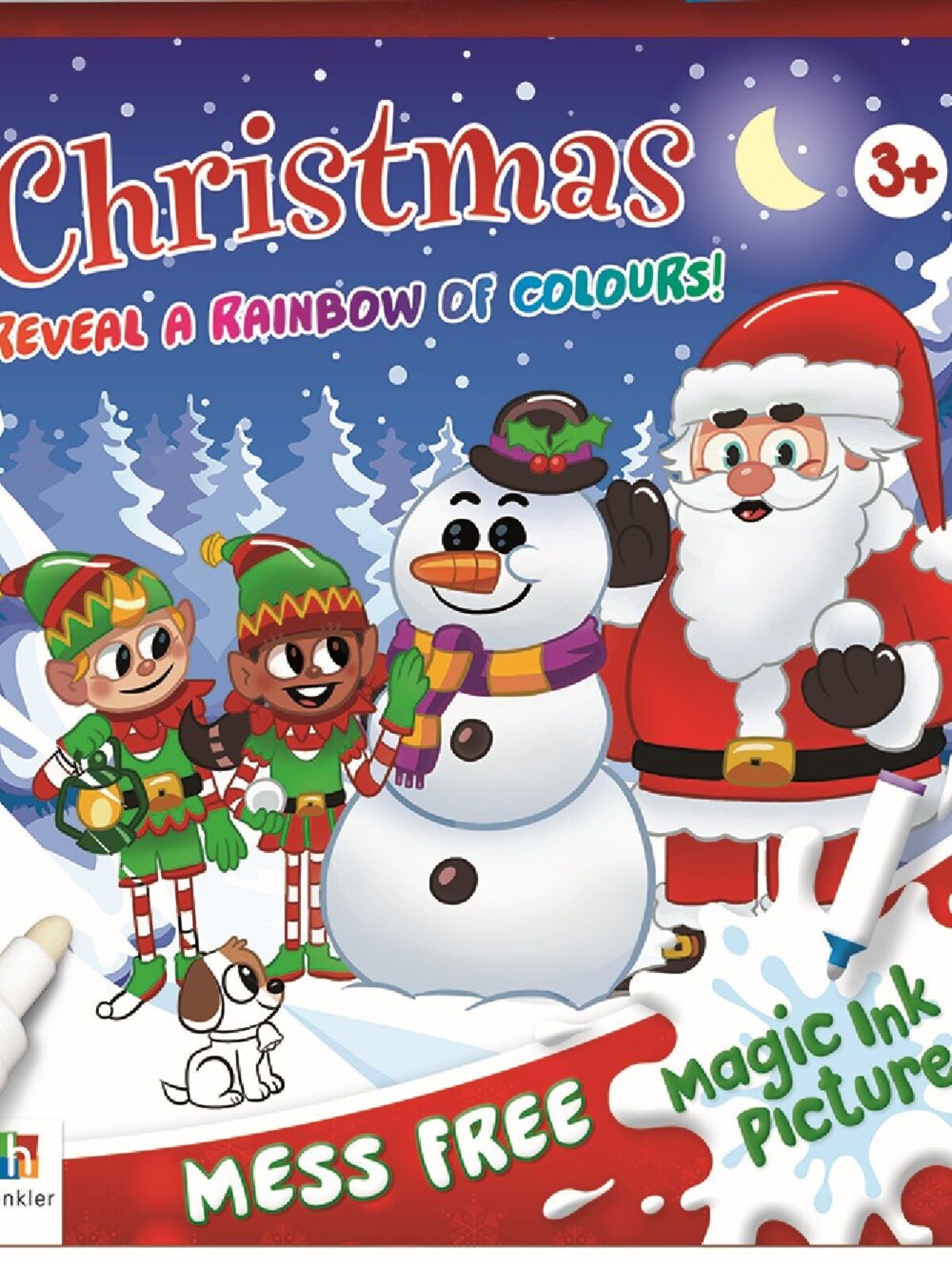 INKredibles Mess-Free Christmas Colouring Book & Magic Ink — image 5