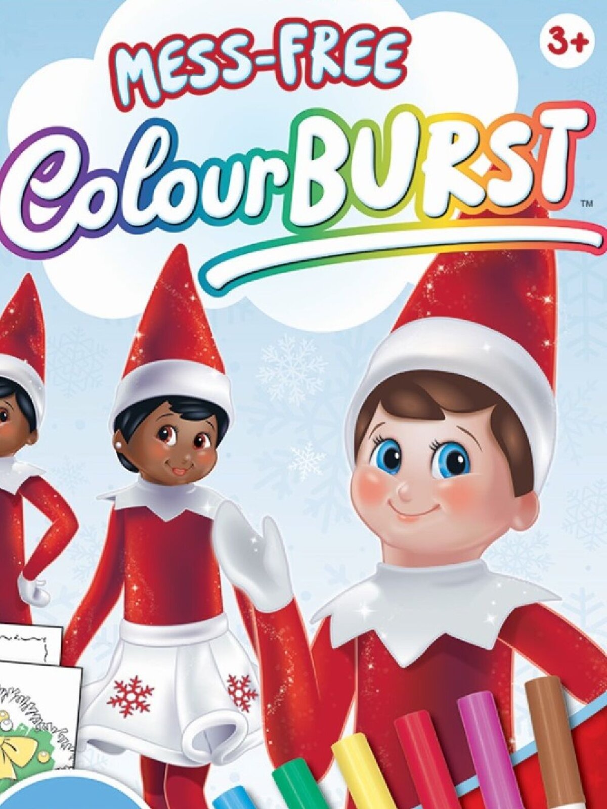 INKredibles Mess-Free The Elf On A Shelf Colouring Activity Book — image 3
